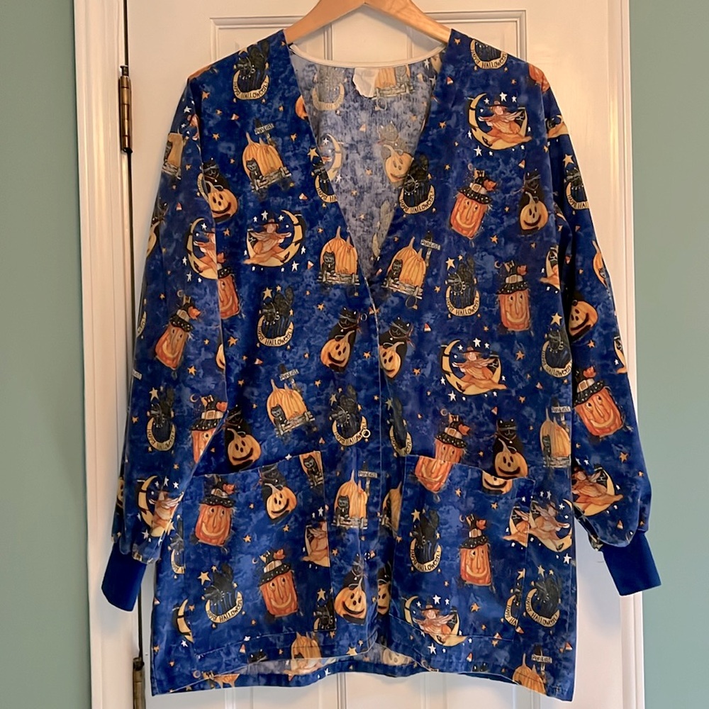 Scrub Jacket Halloween